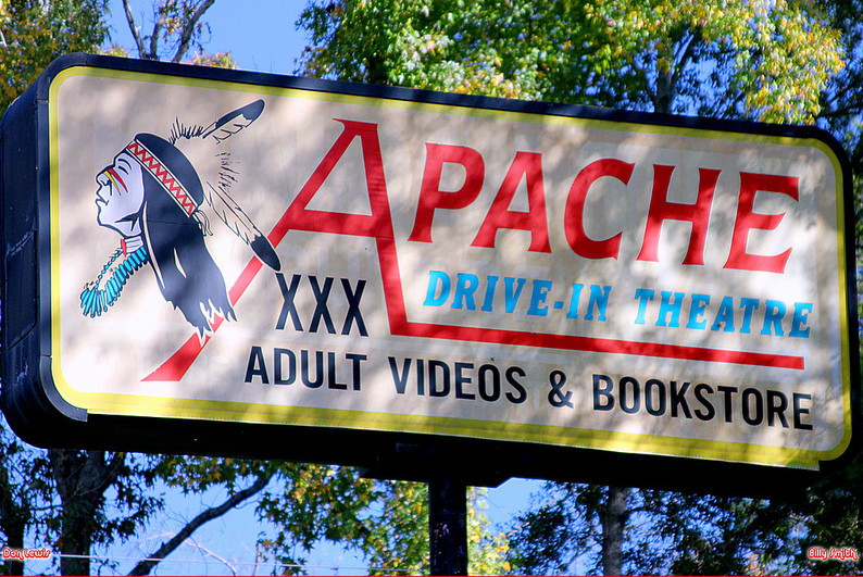 Apache drive in theater