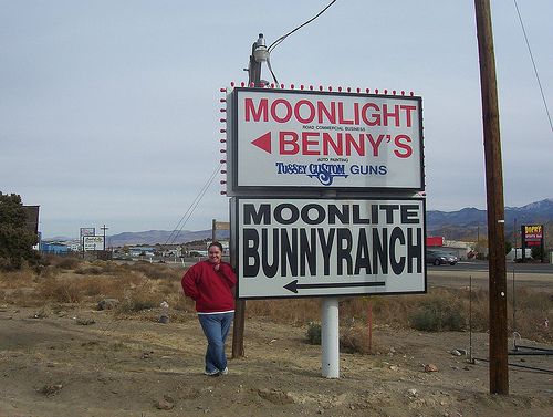 Bunny ranch moonlite cost