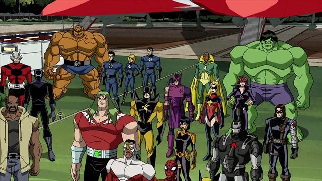 Avengers earth mightiest heroes marv