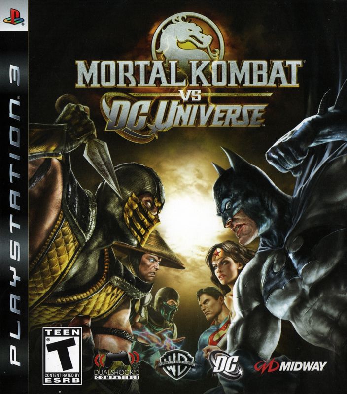 Mortal kombat universe playstation box art cover