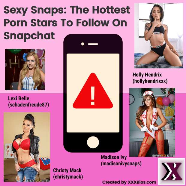 Snapchat porn the sexiest adult performers to follow