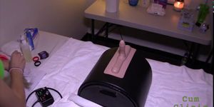 Unwanted orgasm during massage porn tube